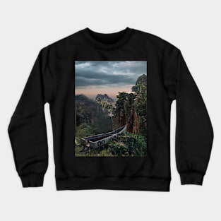 Wrecked Jungle Boat Crewneck Sweatshirt